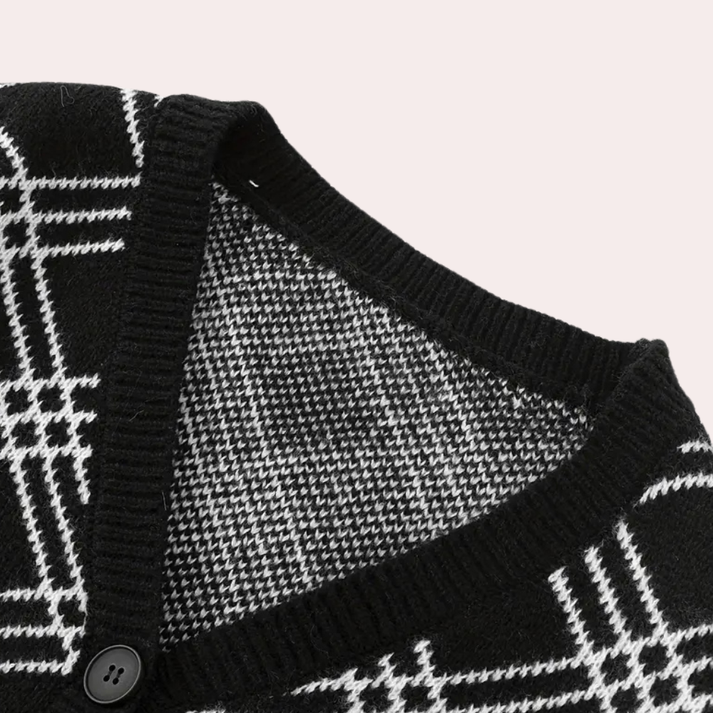 Igor | Kardigan męski elegancki sweter na guziki