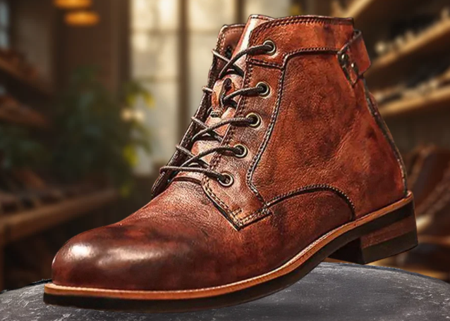 Grażyna | Męskie buty skórzane klasyczne