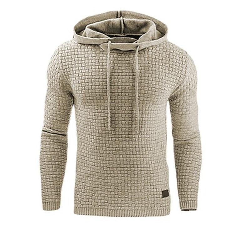 Bazyli | Wygodny sweter męski z kapturem
