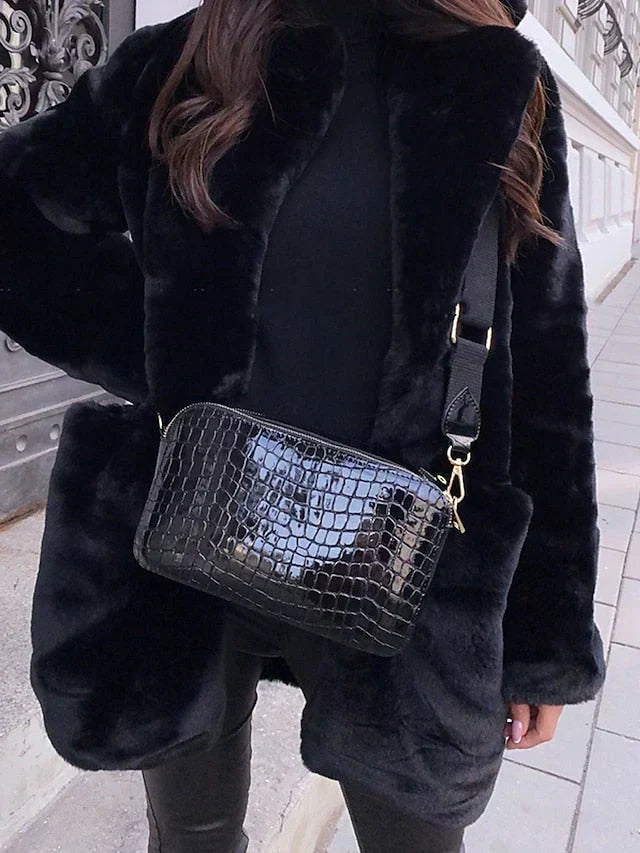 Danuta | Kurtka zimowa damska elegancki płaszcz Teddy