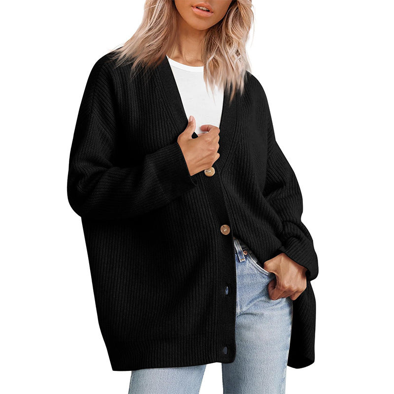 Elżbieta | Kardigan damski z guzikami elegancki