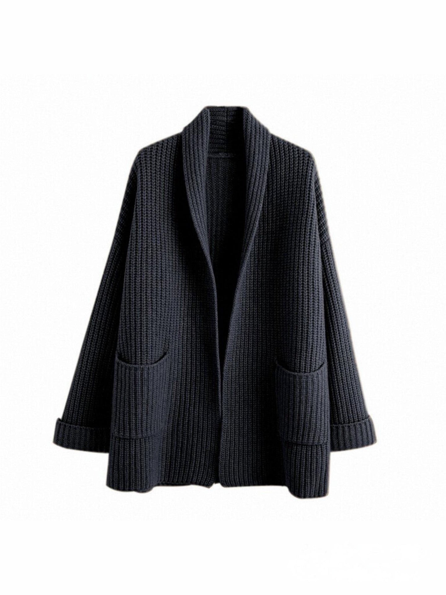 Weronika | Kardigan damski elegancki z kieszeniami