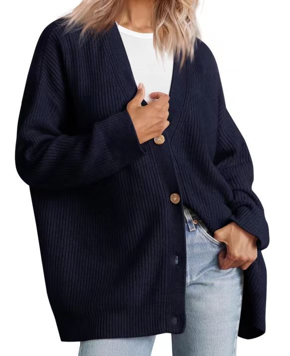 Elżbieta | Kardigan damski z guzikami elegancki