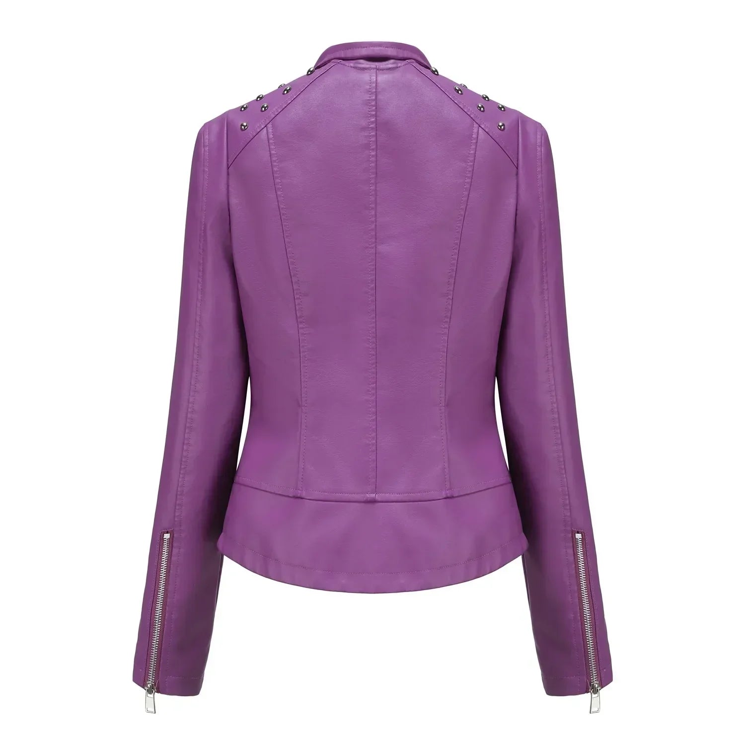 Alicja | Elegancka damska kurtka skórzana vintage