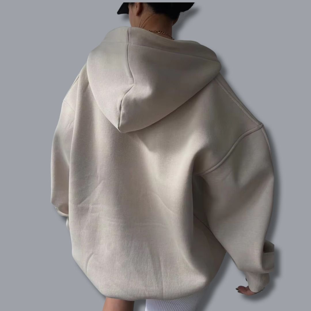 Marta | Sweter damski z kapturem chic