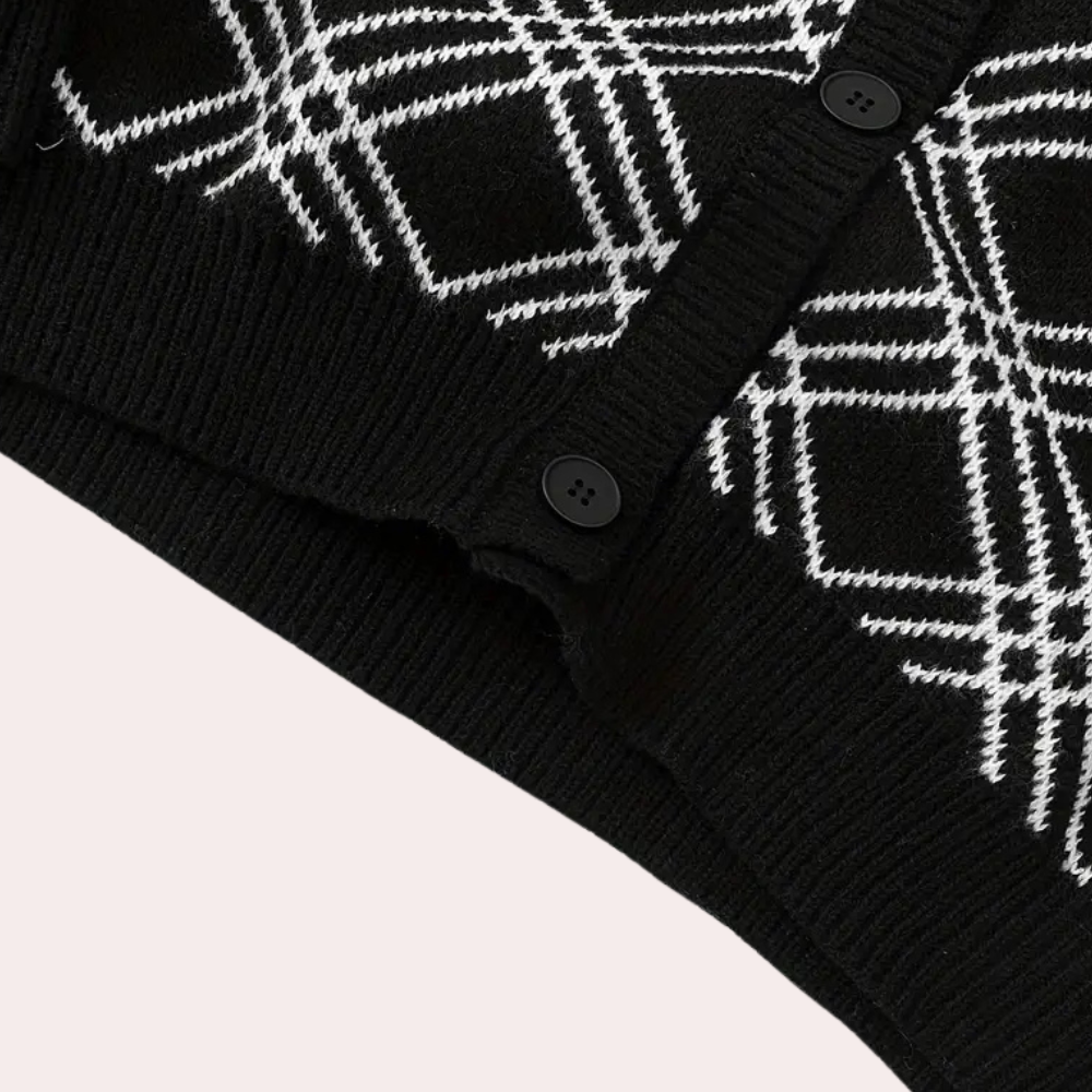 Igor | Kardigan męski elegancki sweter na guziki