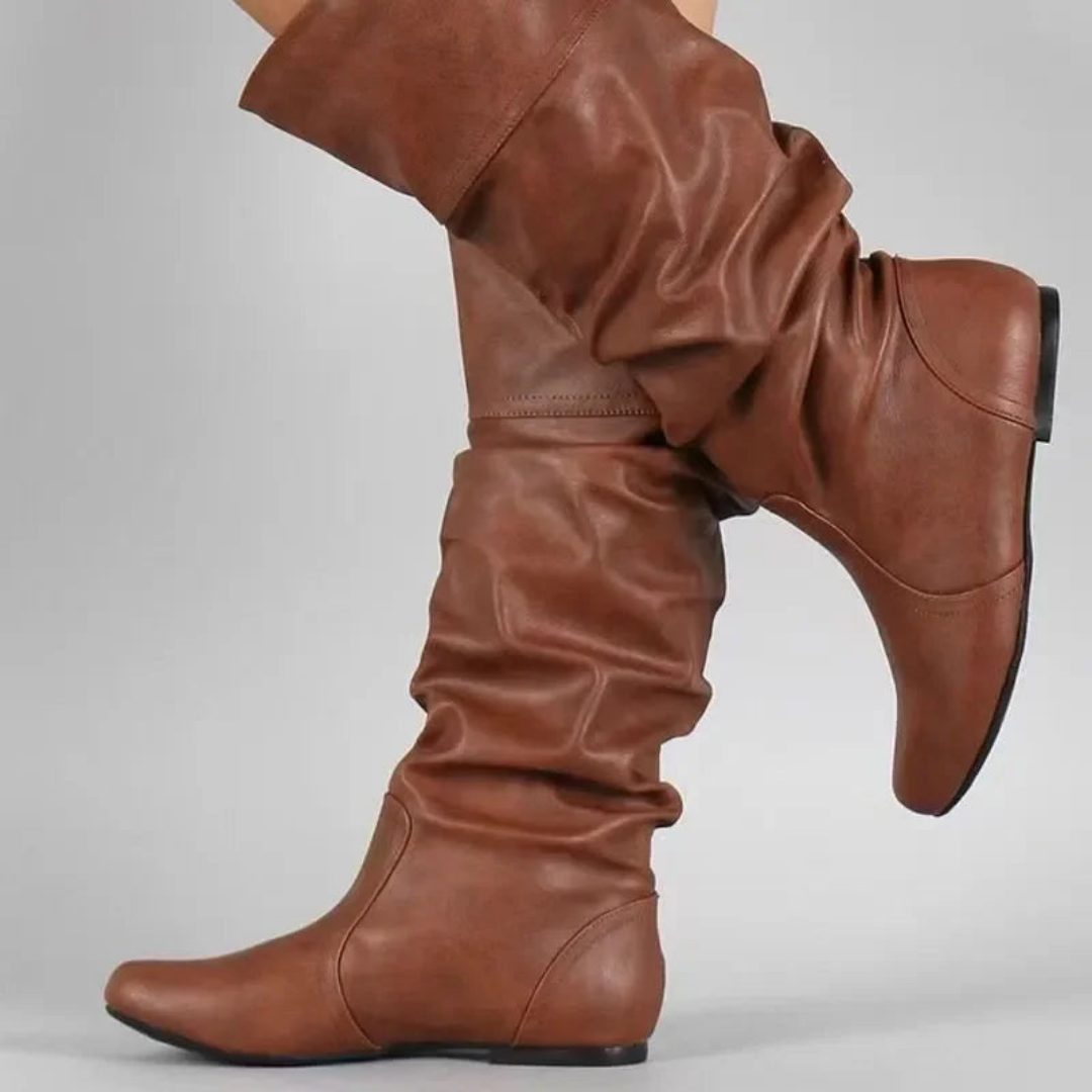 Zofia | Długie damskie buty zimowe