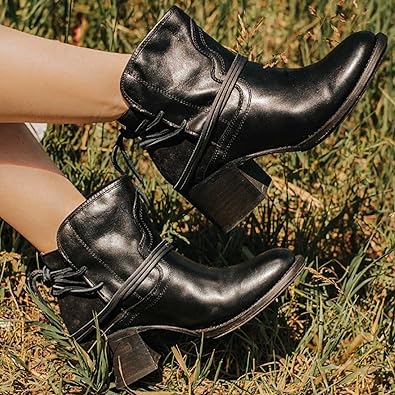 Lucyna | Damskie buty vintage – eleganckie botki