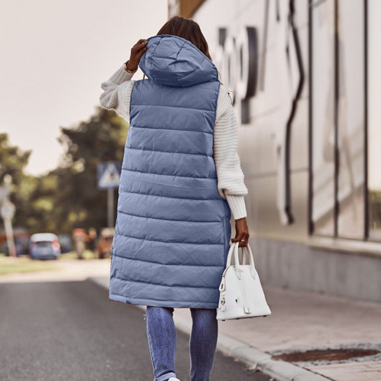 Wioletta | Kurtka zimowa damska z kapturem elegancka
