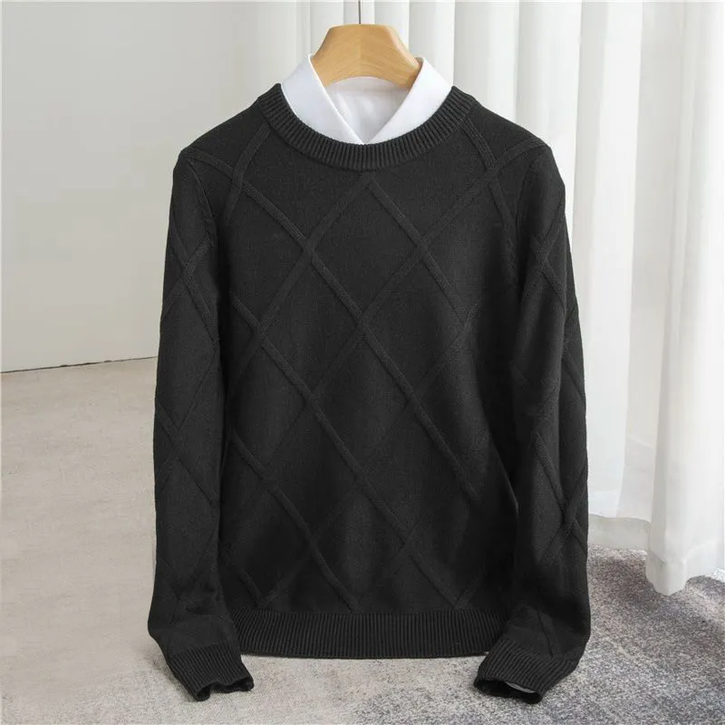 Daniel | Męski sweter premium z kaszmiru
