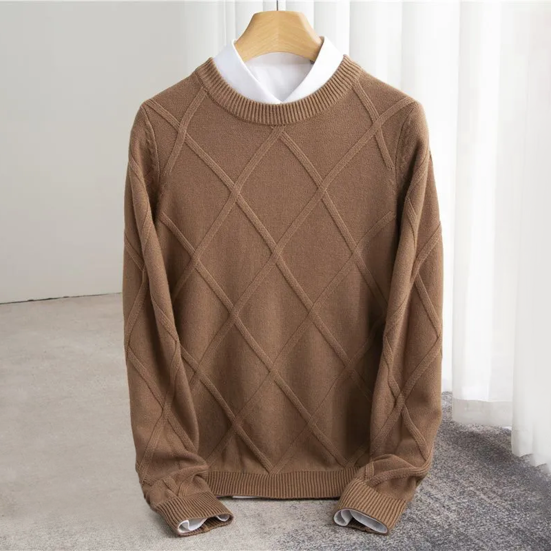 Daniel | Męski sweter premium z kaszmiru
