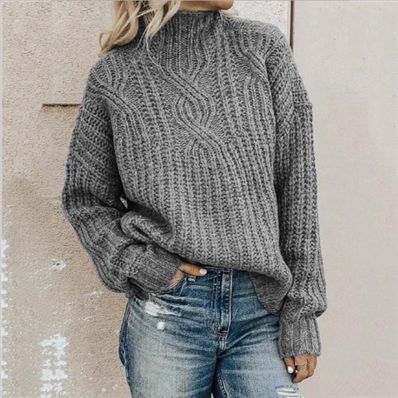 Florentyna | Modny sweter damski z długim rękawem