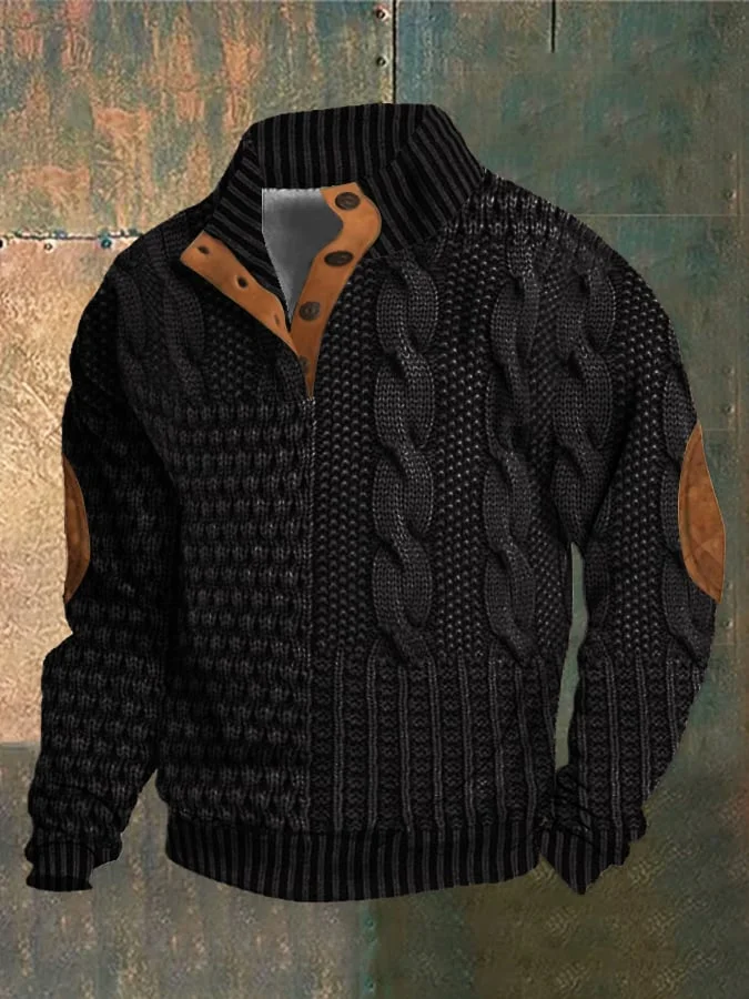 Emil | Sweter męski z kaszmiru z golfem retro