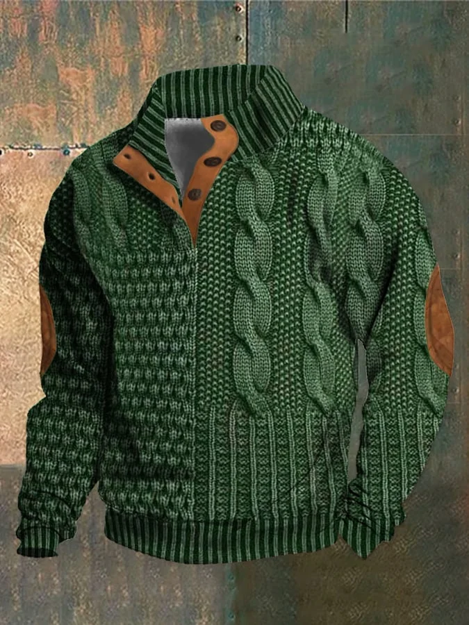 Emil | Sweter męski z kaszmiru z golfem retro